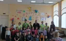 Сотрудники полиции совместно с «Юными инспекторами дорожного движения» пригласили дошкольников в гости